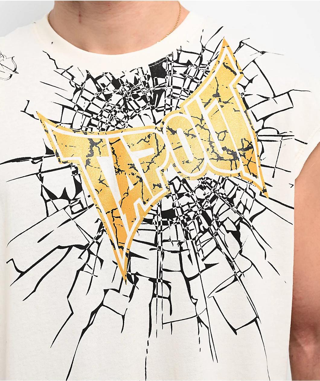 Tapout Up & Down Cream Tank Top Product Image
