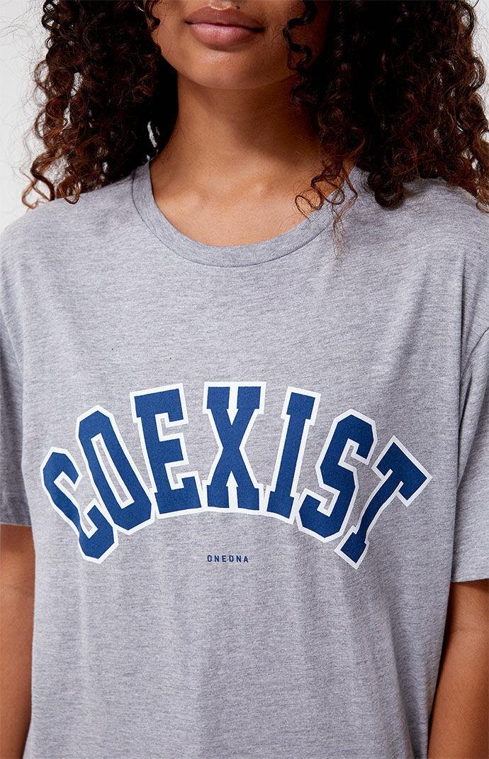ONE DNA Women's Coexist Crew Neck T-Shirt Product Image
