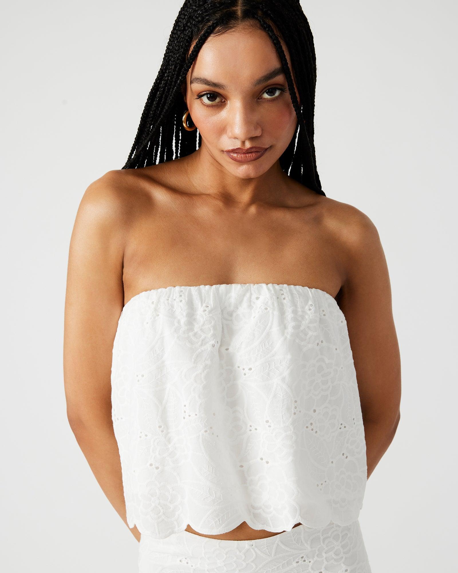 AMALIA TOP WHITE Female Product Image