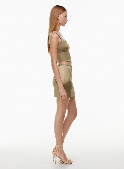 shine satin bustier Product Image