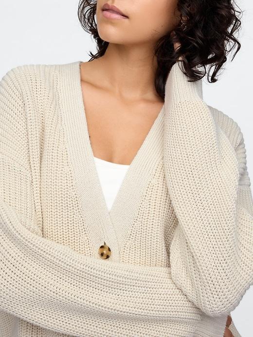 V-Neck Cardigan Product Image