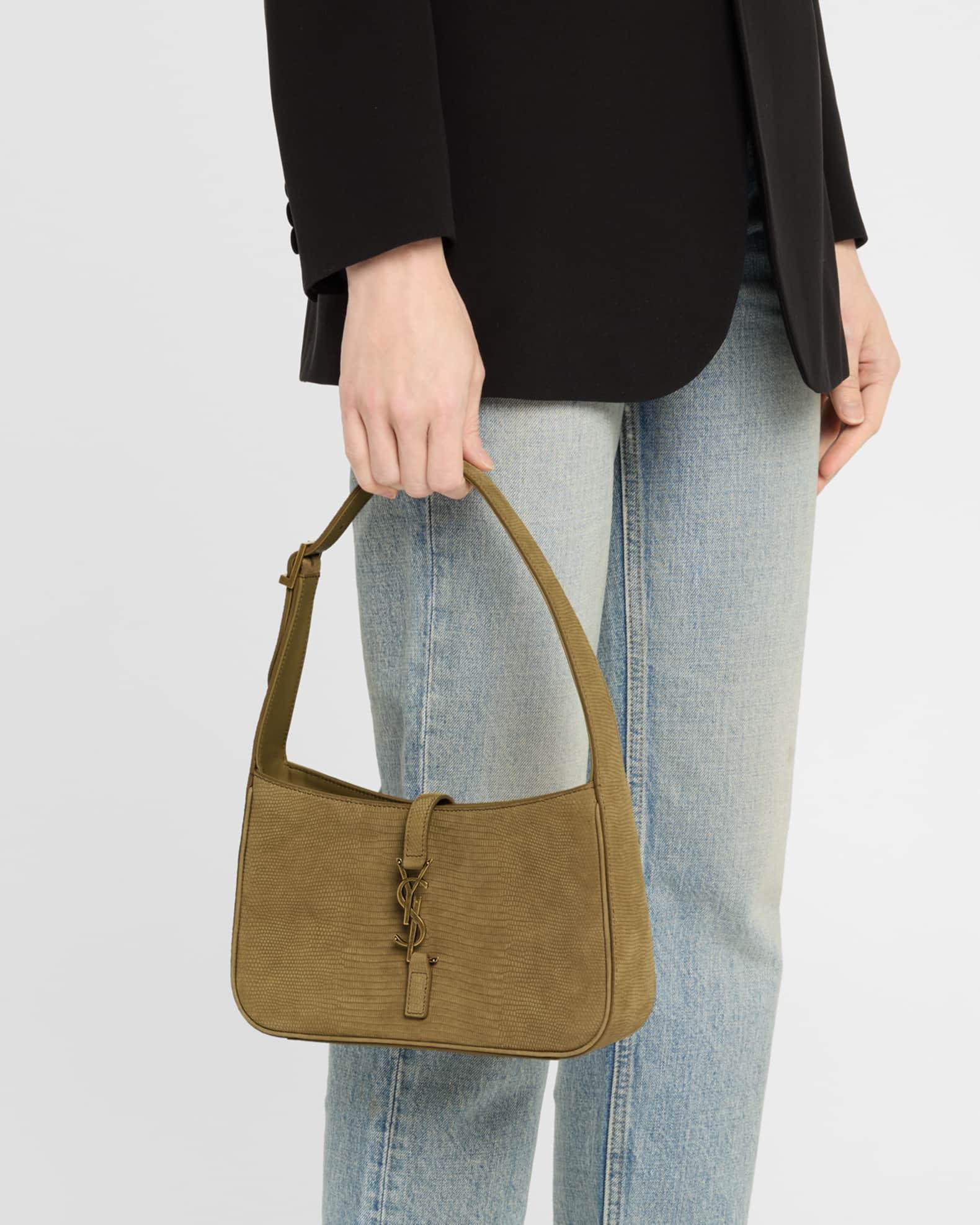 Le 5 A 7 YSL Shoulder Bag in Lizard-Effect Leather Product Image