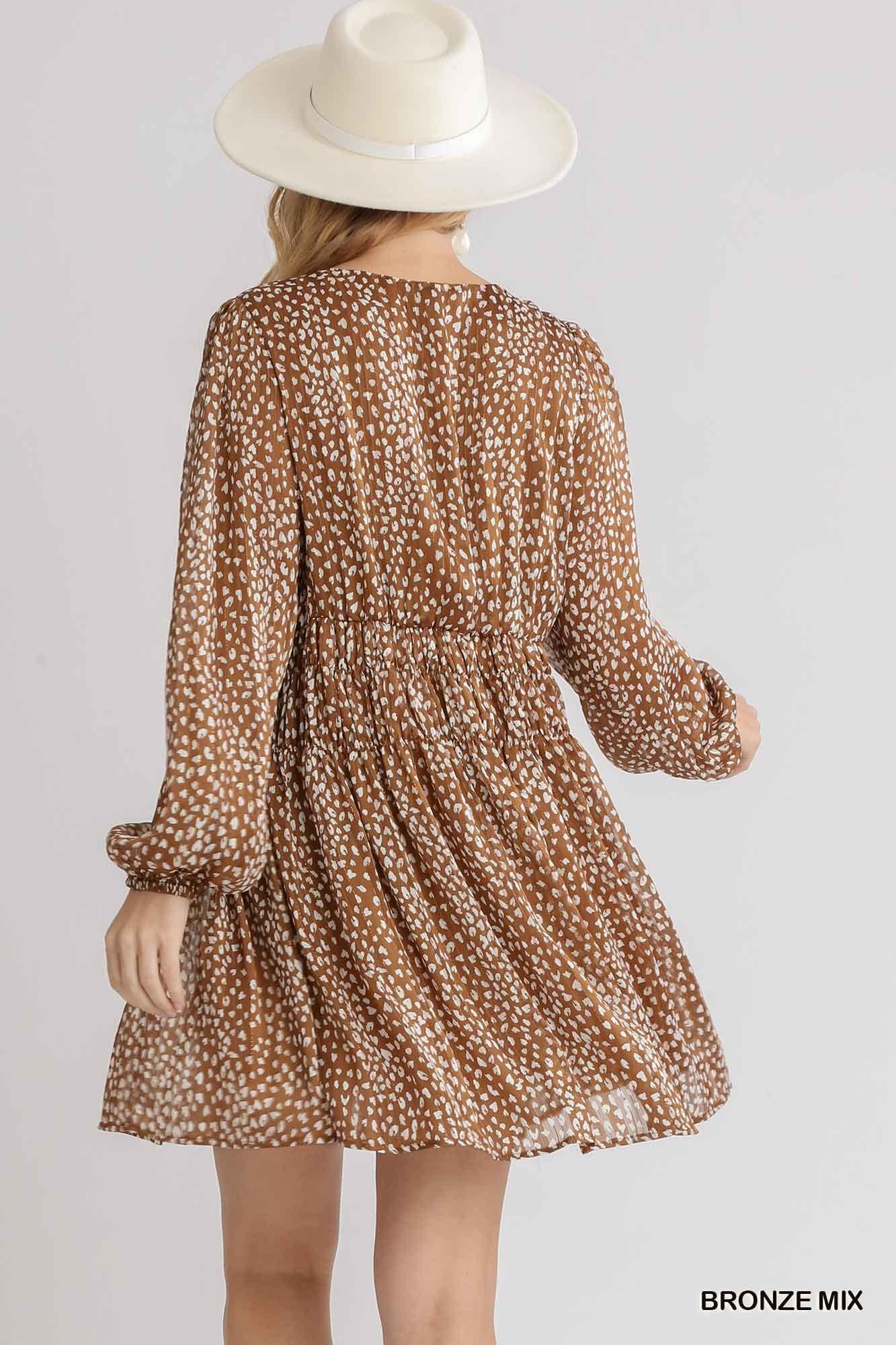 It's all in the Print Dress Product Image