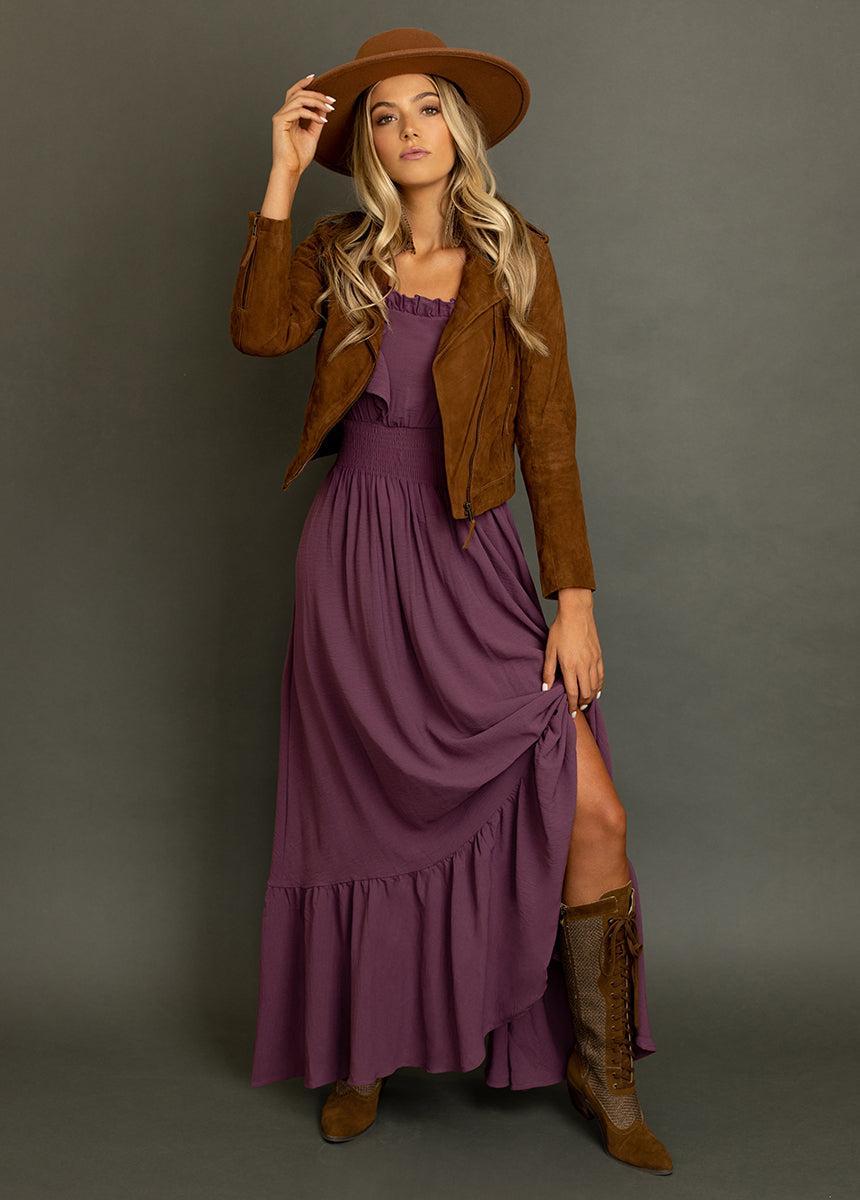 Dawn Dress in Dusty Iris Female Product Image