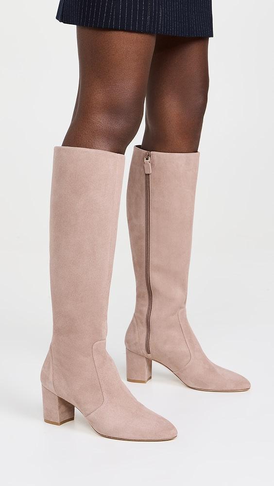 Stuart Weitzman Yuliana Knee High Zip Boots 60mm | Shopbop Product Image