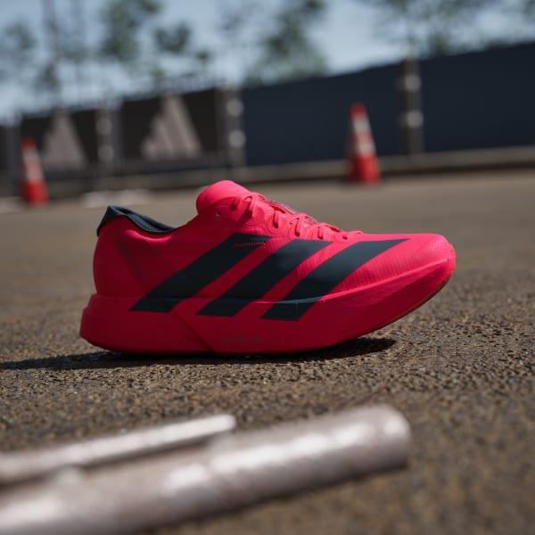 adidas Adizero Adios Pro 4 Shoes Lucid Red 9.5 Mens Product Image