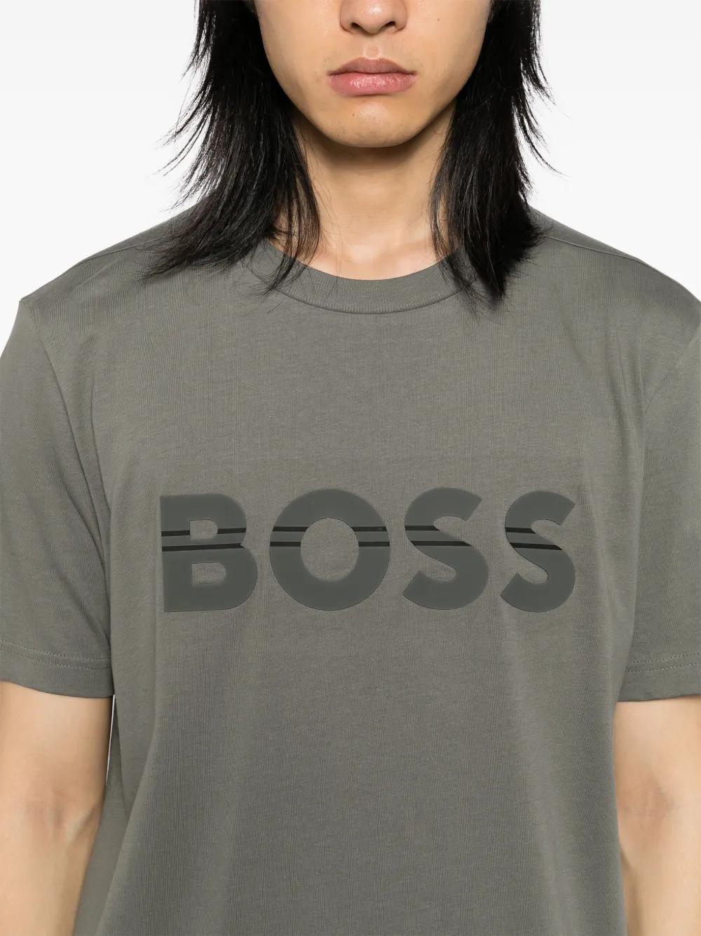 logo patch short sleeves T-shirt Product Image