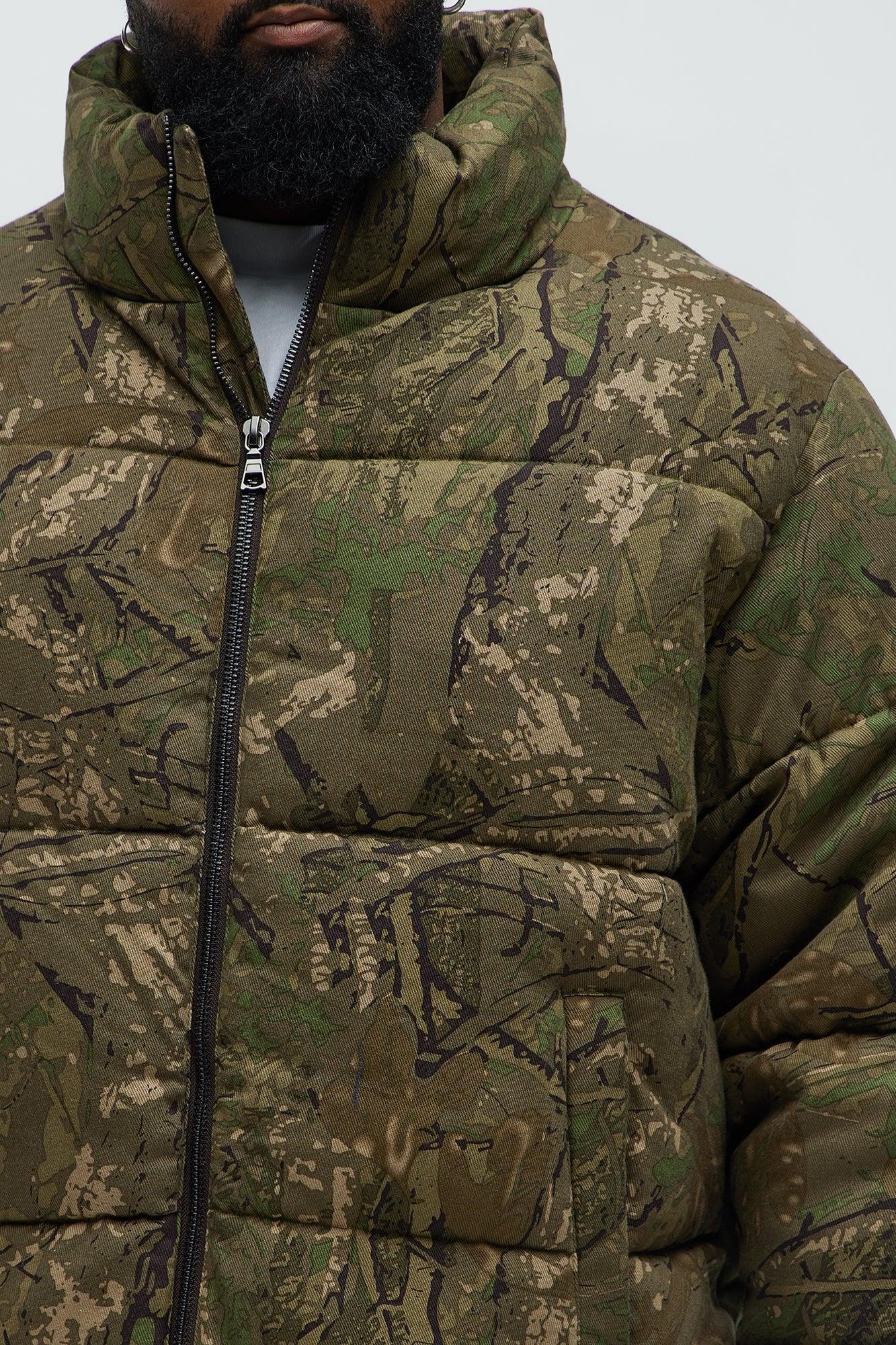 Countryside Puffer Jacket - Camouflage Product Image