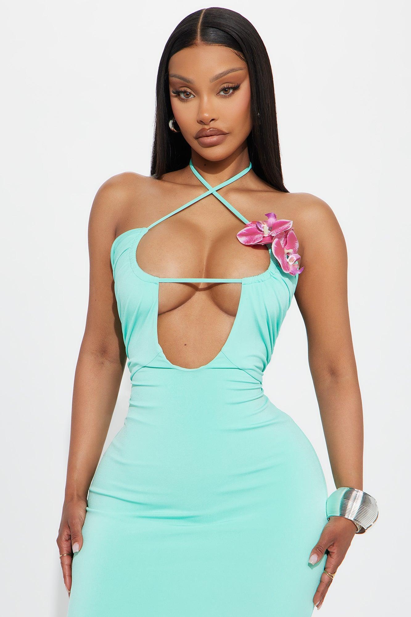 Leilani Maxi Dress - Mint Product Image