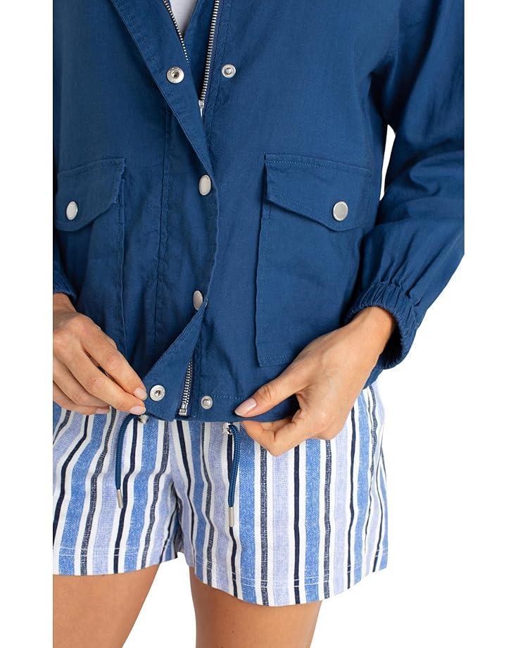 Trucket Jacket With Shirred Back Product Image
