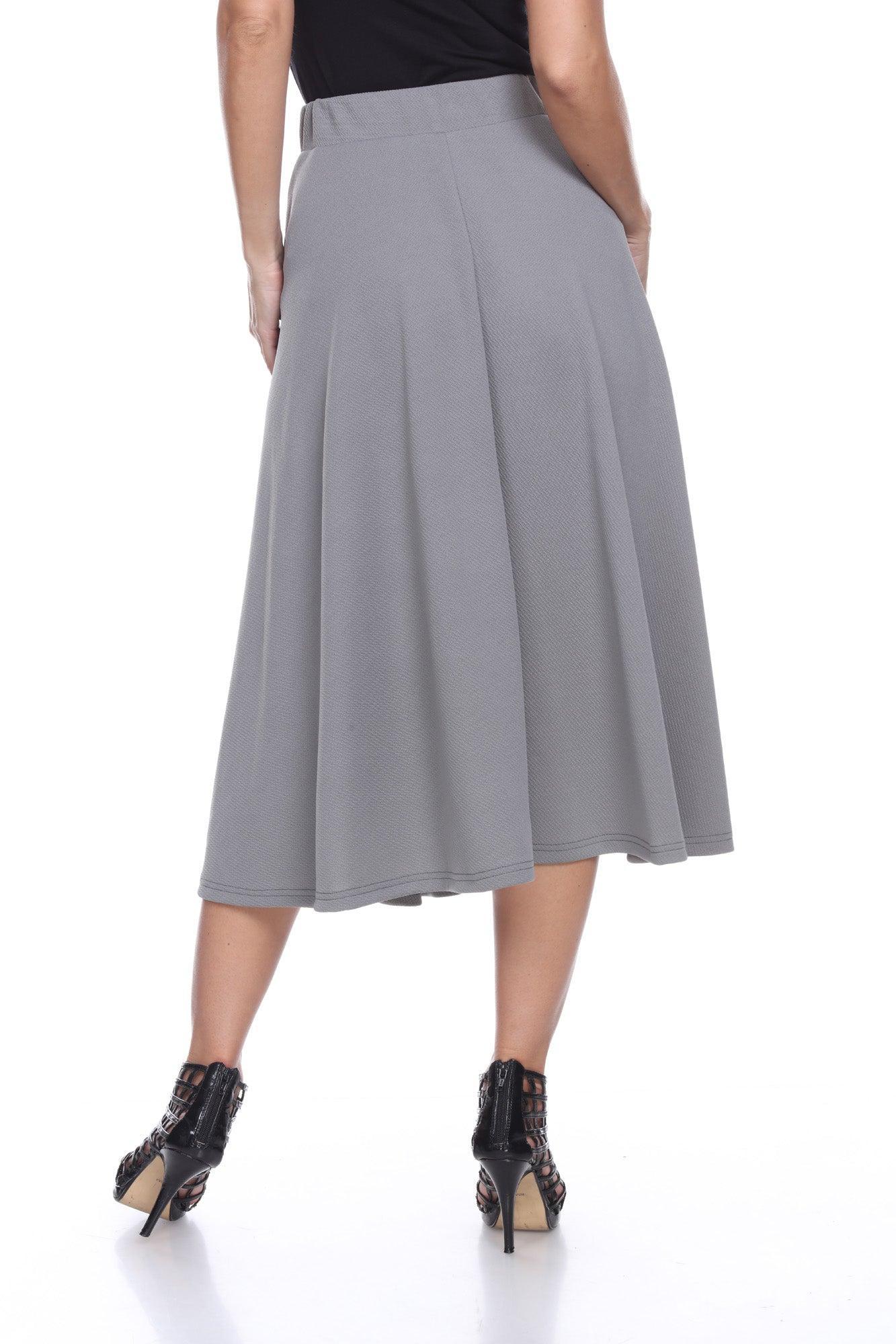 Tasmin Flare Midi Skirts Product Image