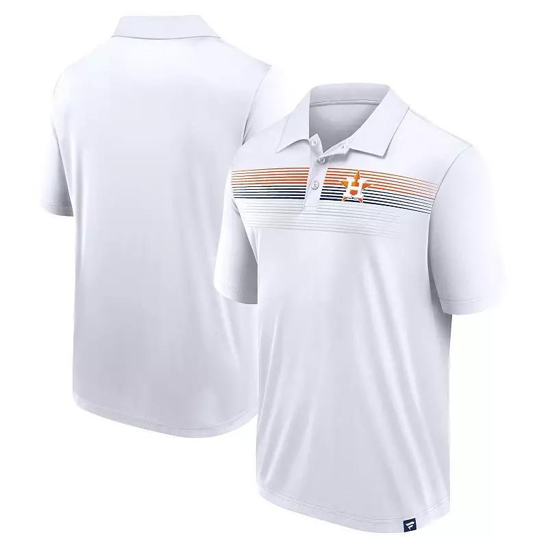 Men's Fanatics Branded White Houston Astros Big & Tall Victory For Us Interlock Polo, Size: 6XB Product Image