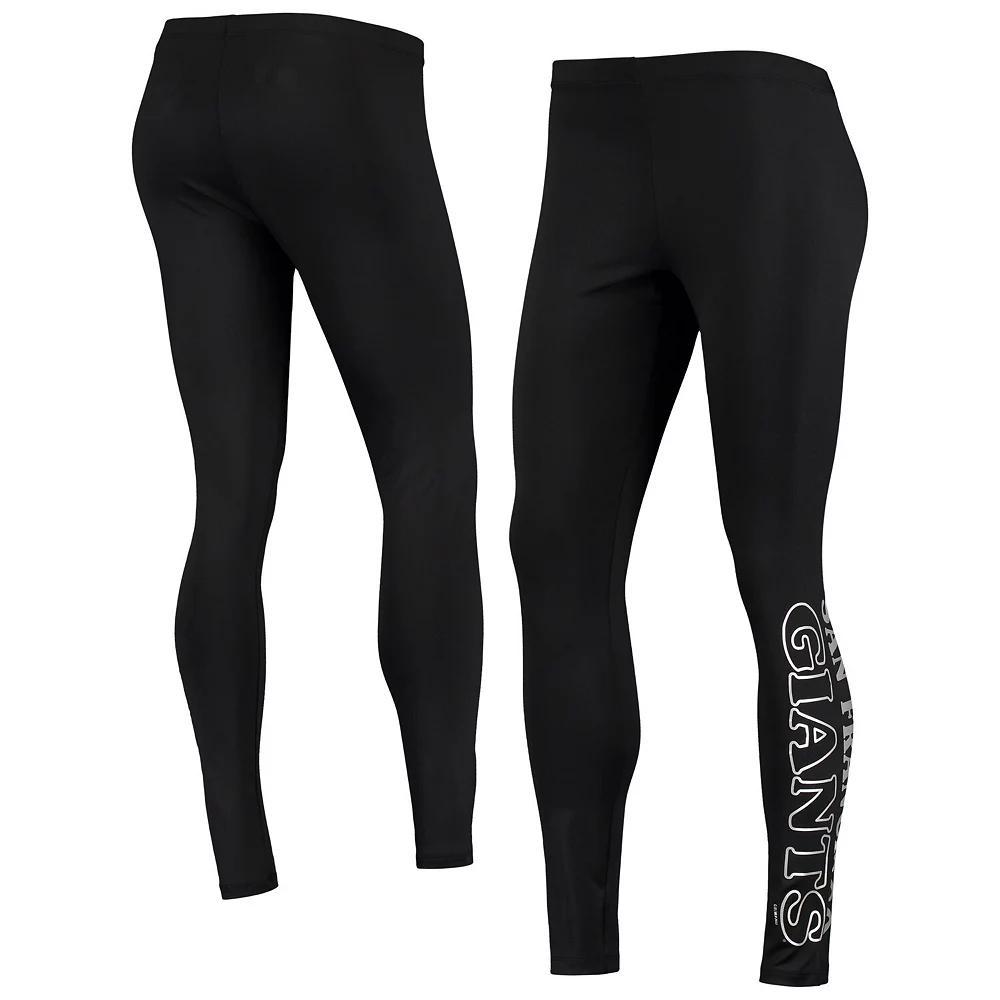 Women's G-III 4Her by Carl Banks Black San Francisco Giants Stadium Lightweight Leggings, Size: Small Product Image