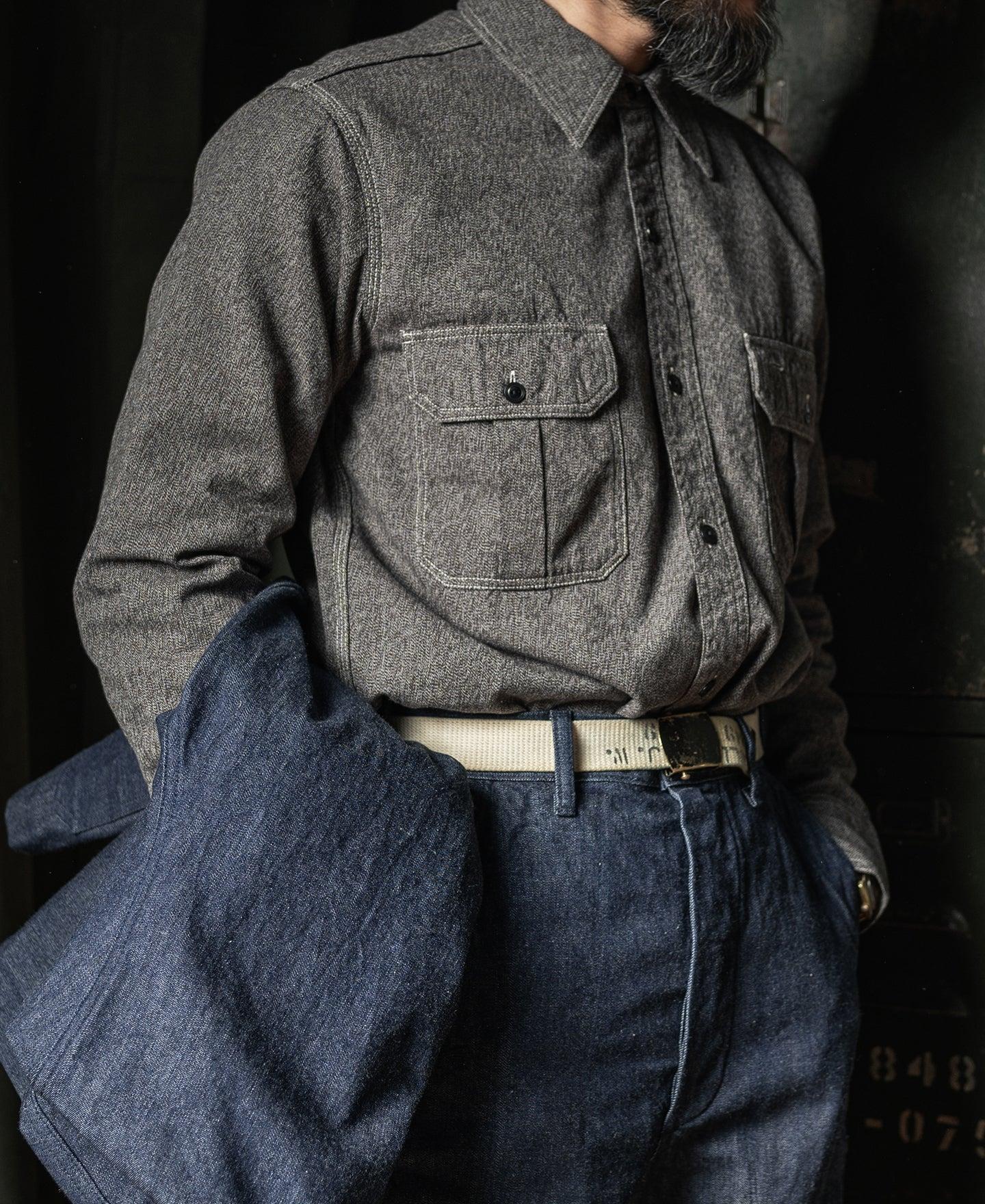 Salt & Pepper Bellows Pocket Work Shirt Product Image