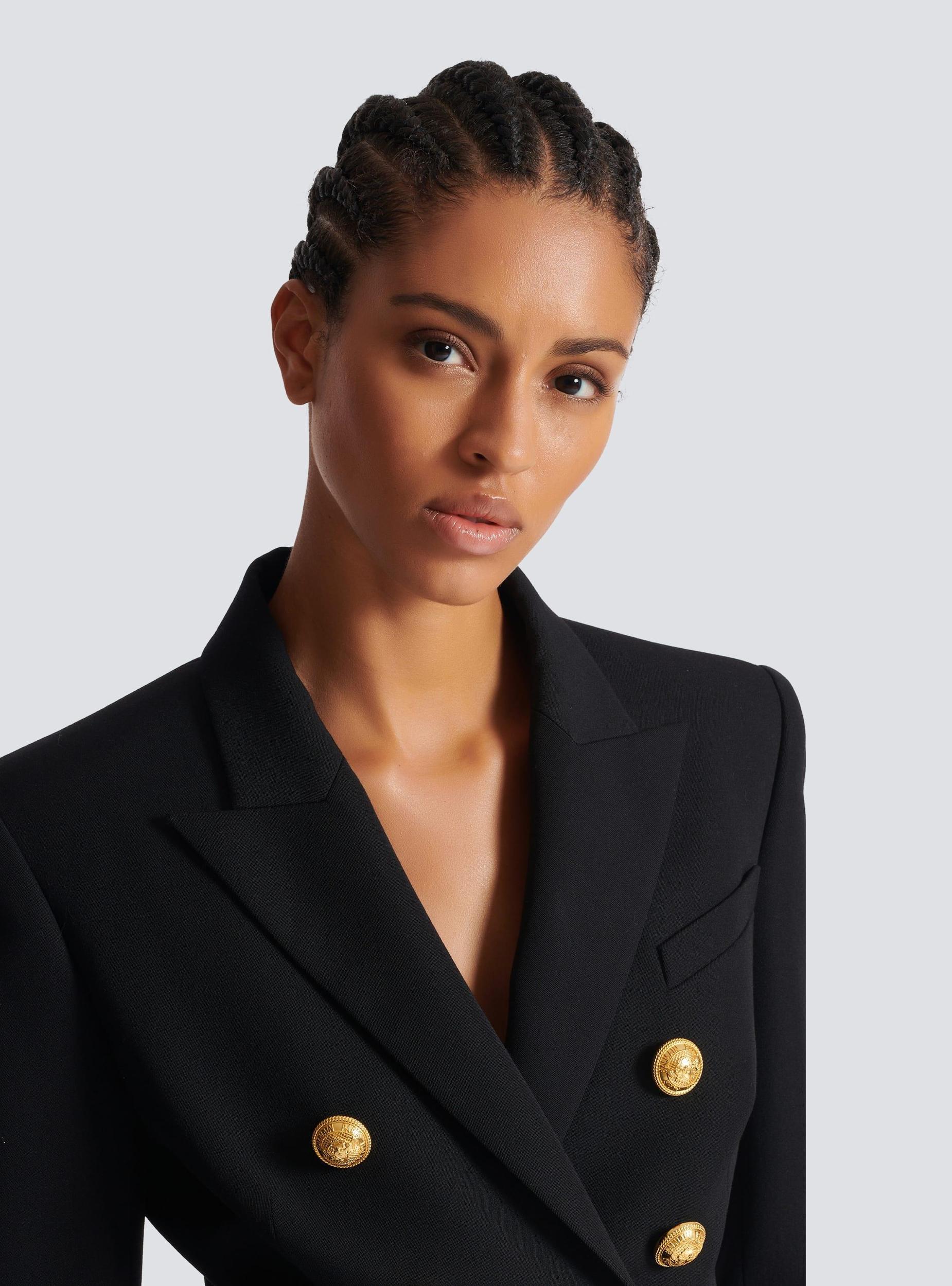 Wool double-breasted jacket Product Image