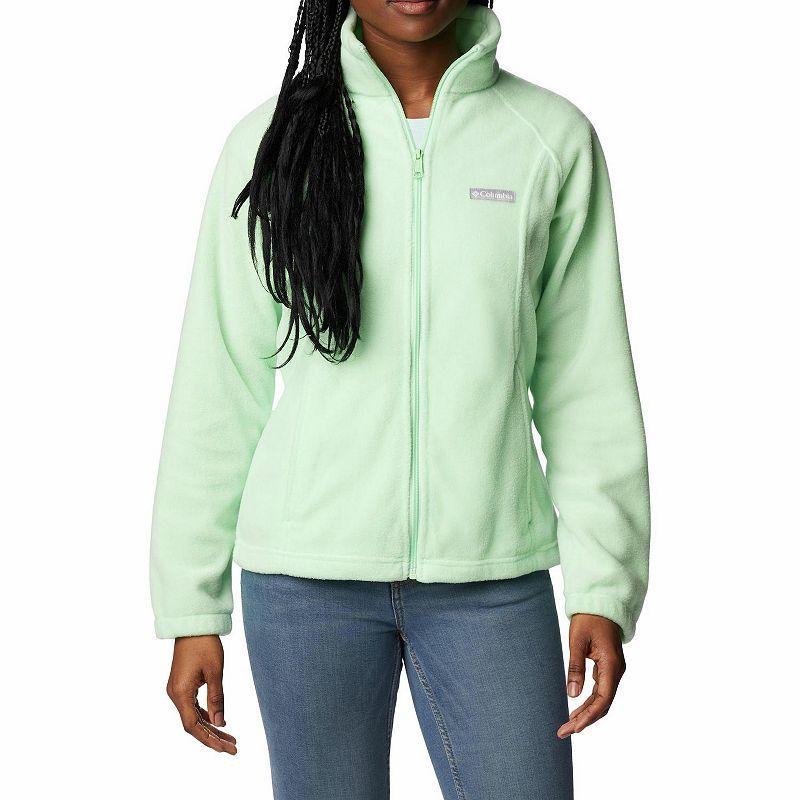 Womens Columbia Benton Springs Zip-Front Fleece Jacket Columbia Blue Product Image