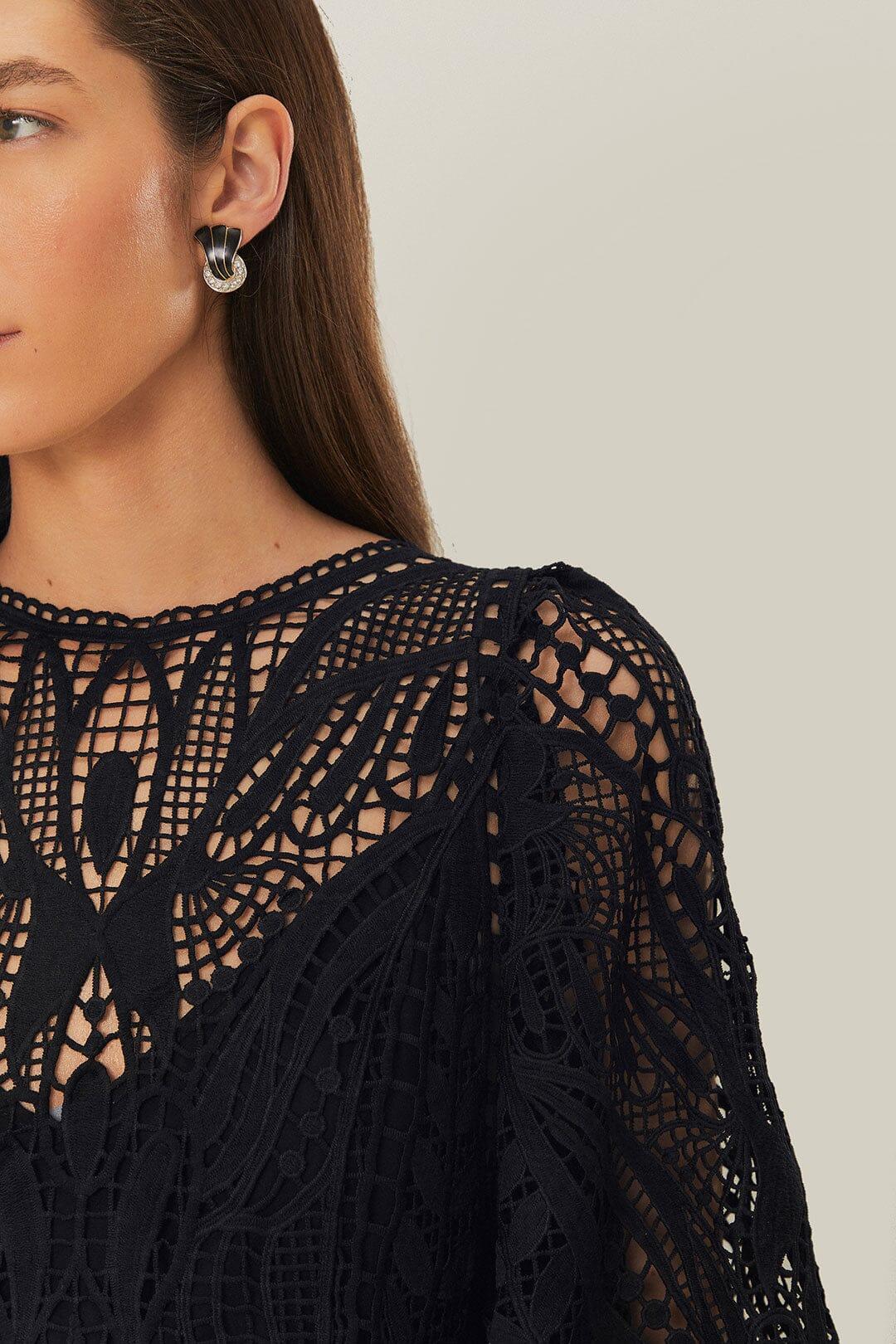 Womens Nature Guipure Midi-Dress Product Image