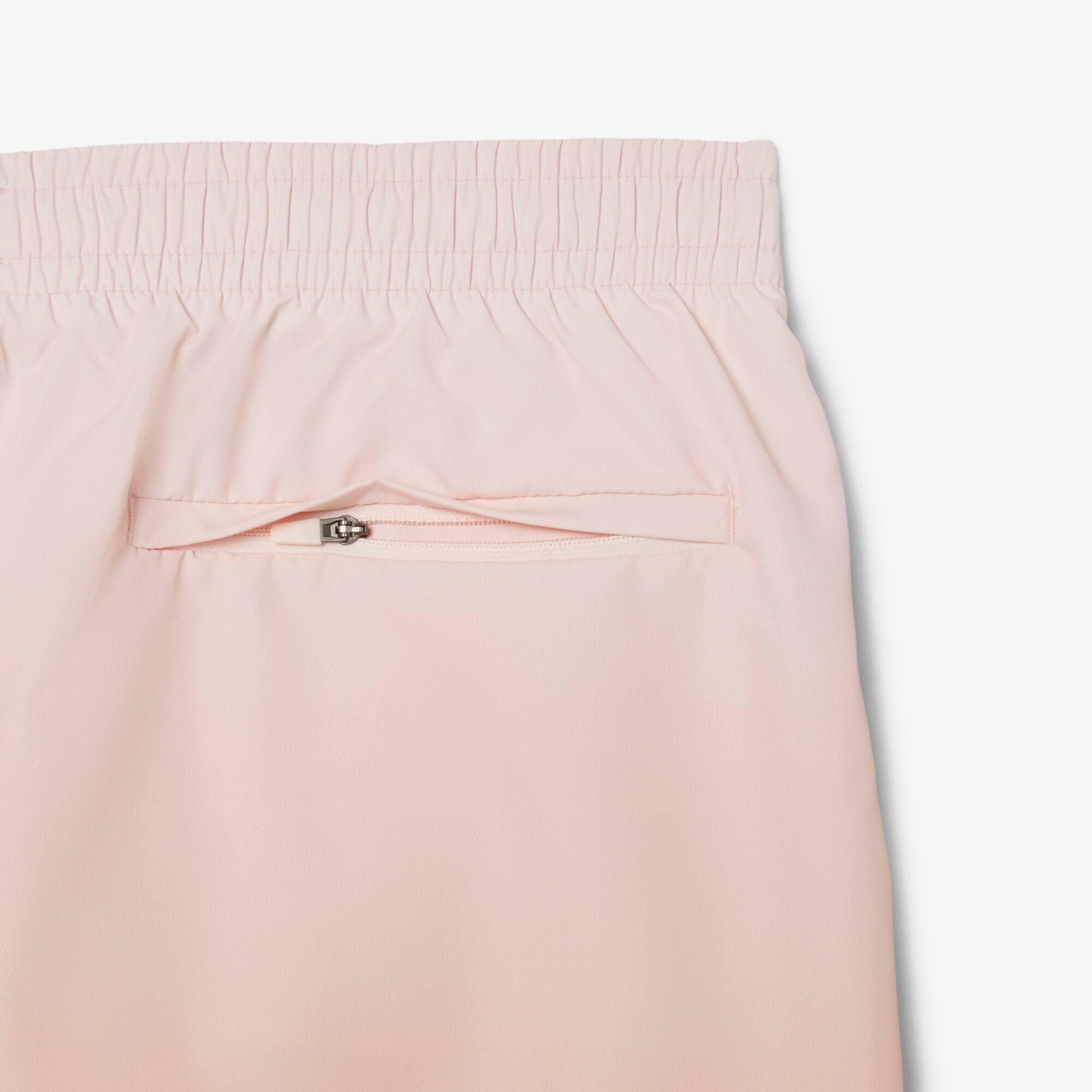 Short Ombré Print Swim Trunks Product Image