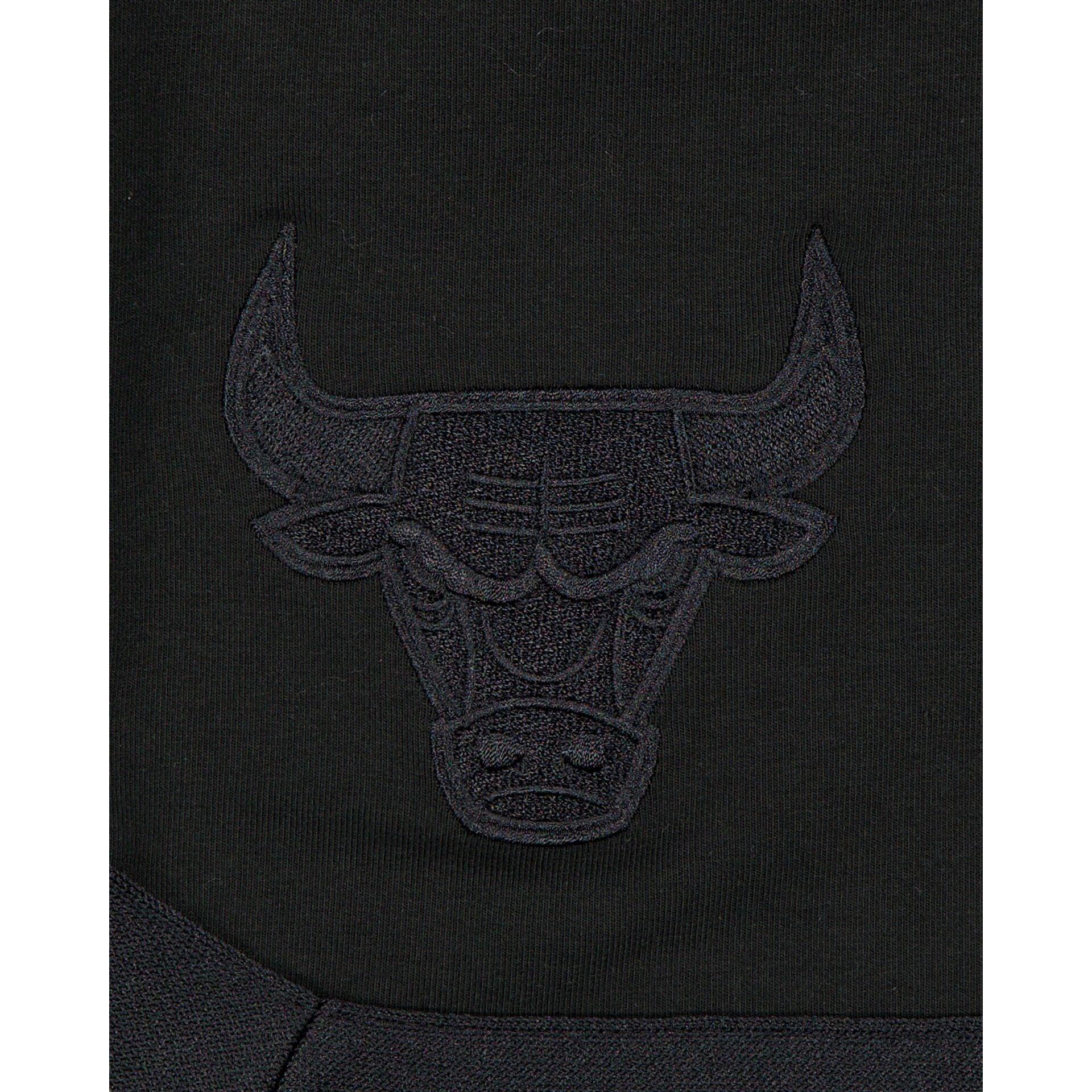 Chicago Bulls Black on Black Logo Select Shorts Male Product Image
