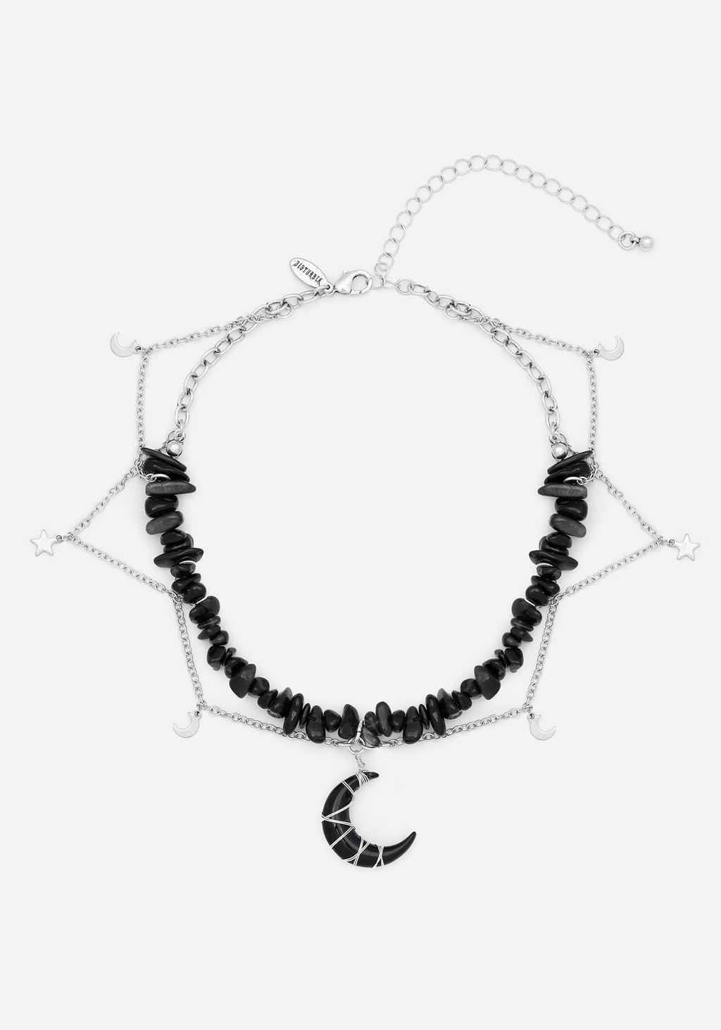 Asrai Moon Pendant Necklace Product Image