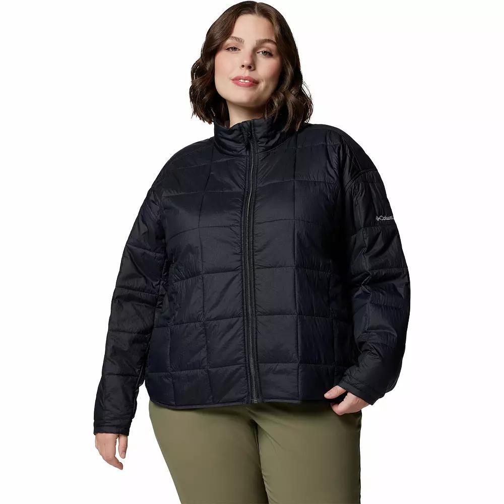 Plus Size Columbia Sienna Hill Quilted Jacket, Women's, Size: 3XL, Black Product Image