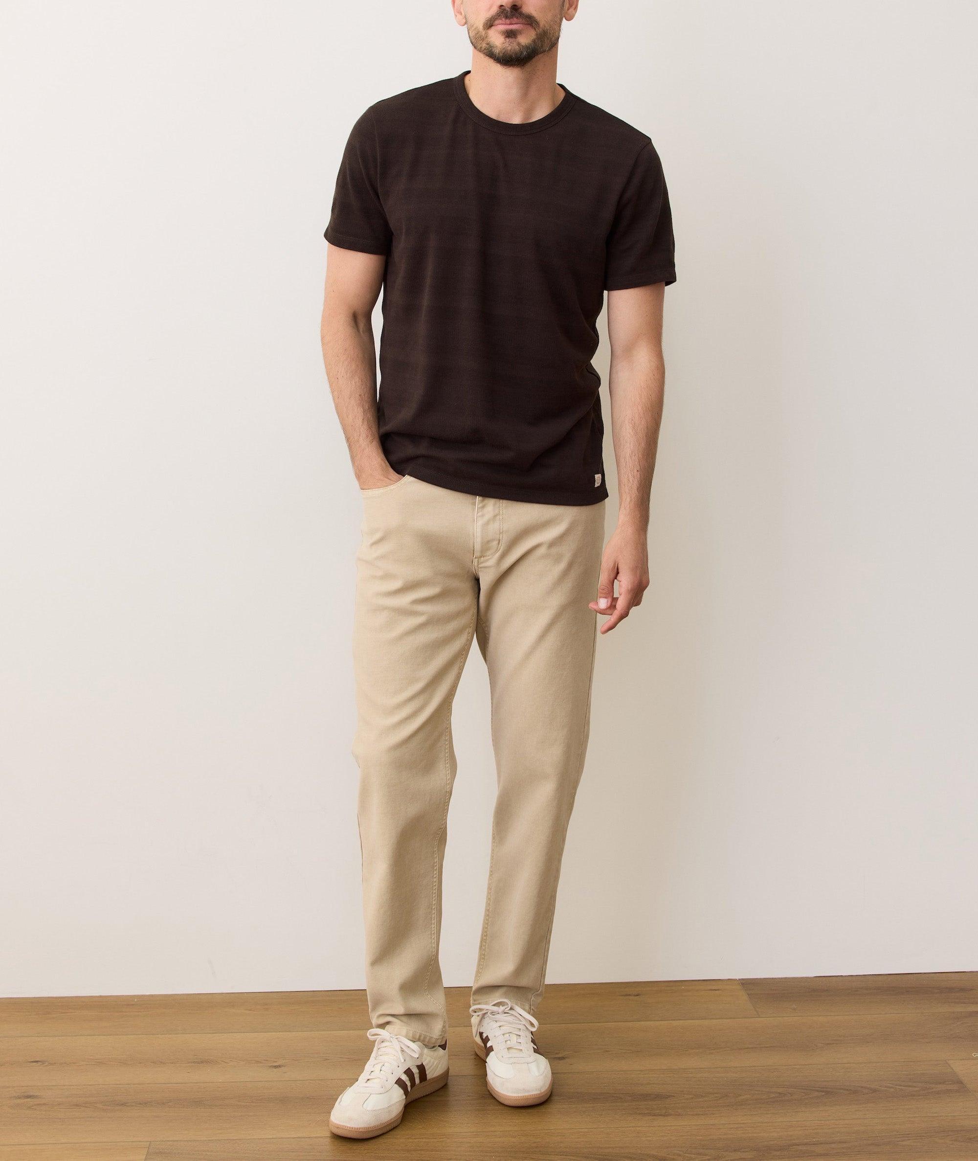 Signature Jacquard Crew Tee Product Image