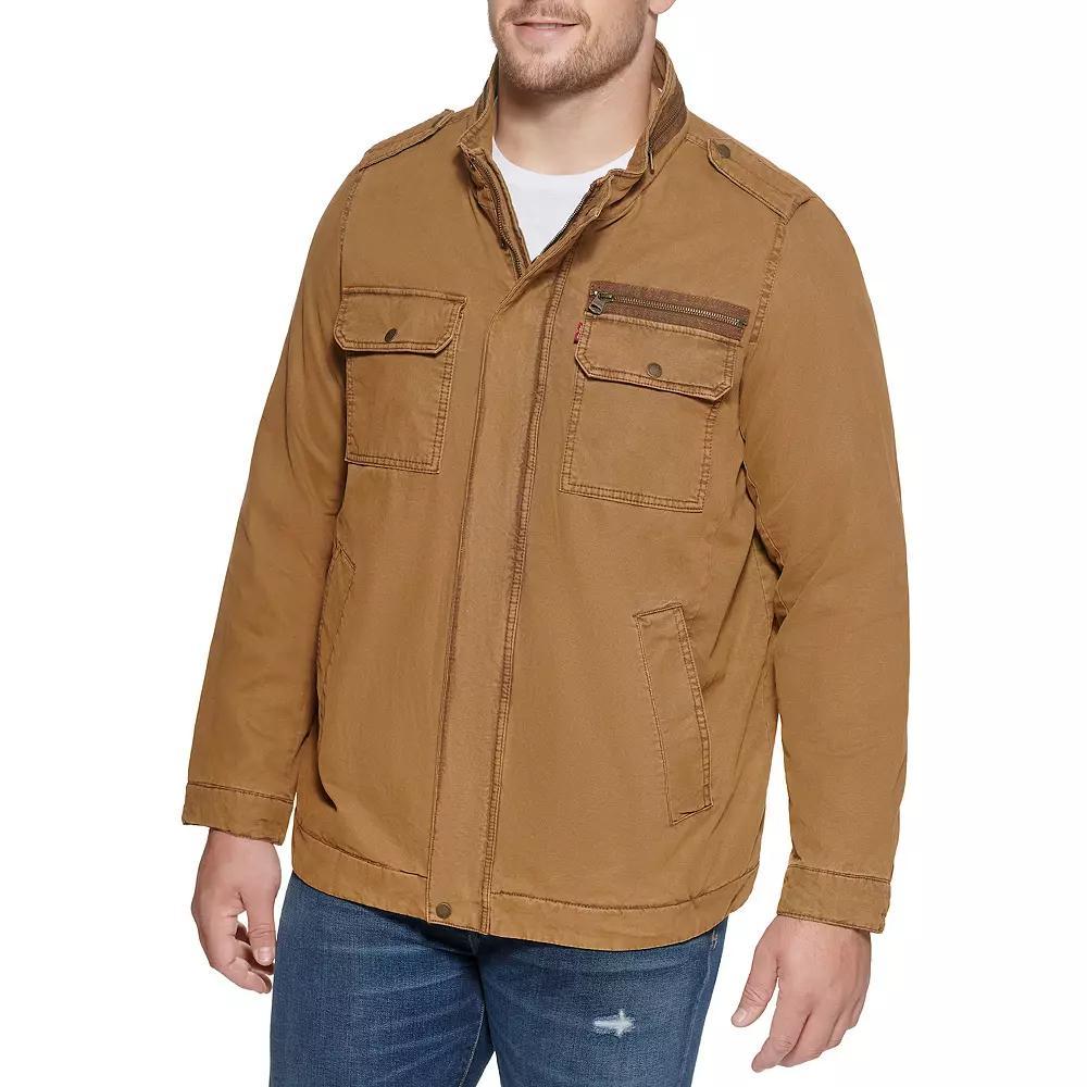 Big & Tall Levi's® Cotton Jacket, Men's, Size: 4XB, Brown Product Image