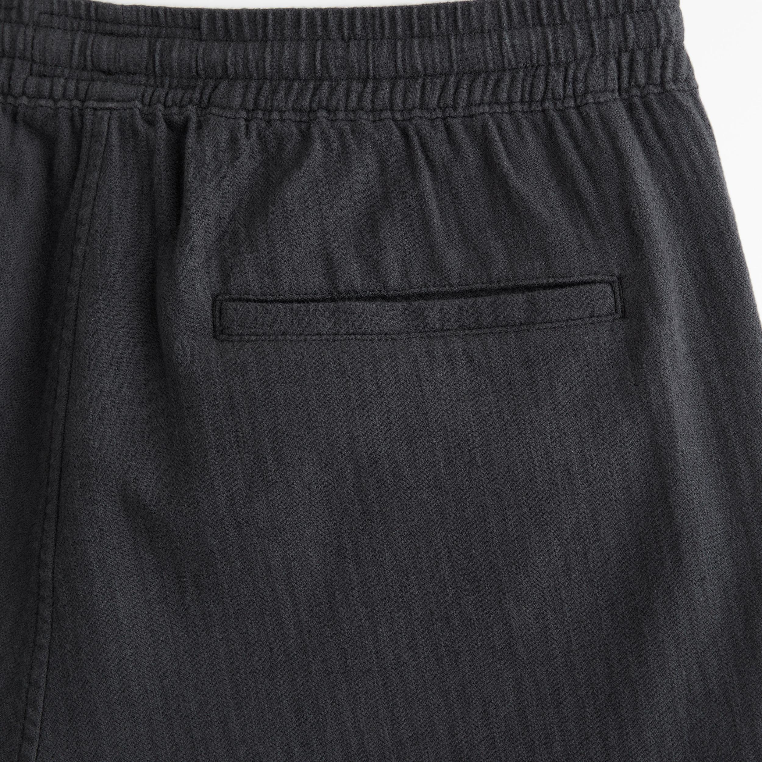 Linen-Blend Pull-On Short Product Image