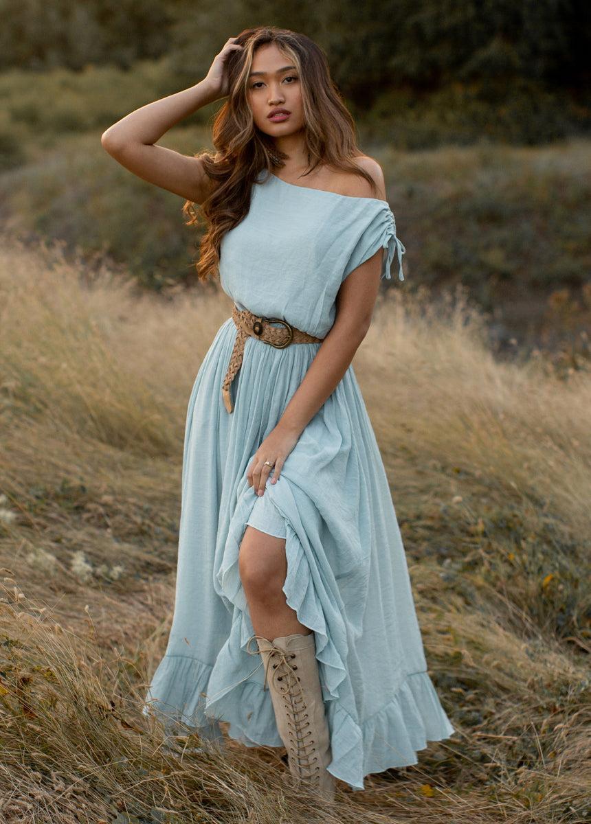 Gia Dress in Sky Blue Female Product Image