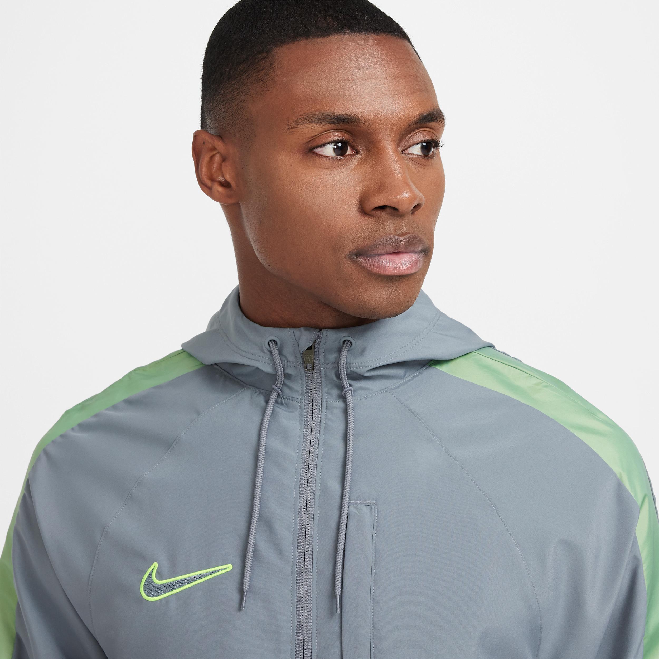 Nike Men's Academy Water-Repellent Hooded Soccer Jacket Product Image