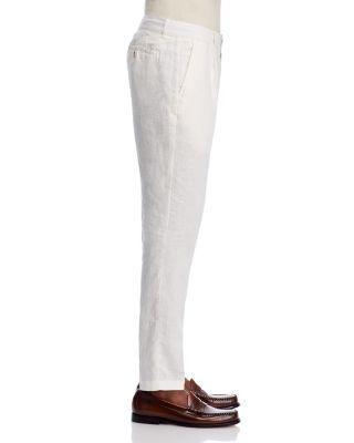 Linen Tapered Pleated Pants Product Image