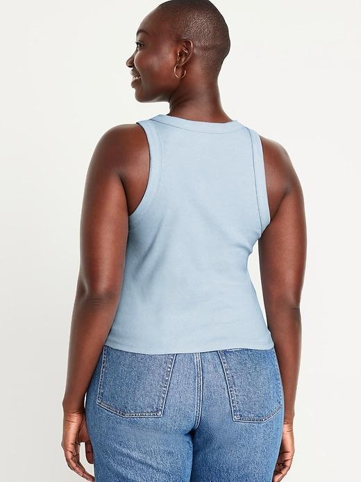 Snug Crop Tank Top Product Image