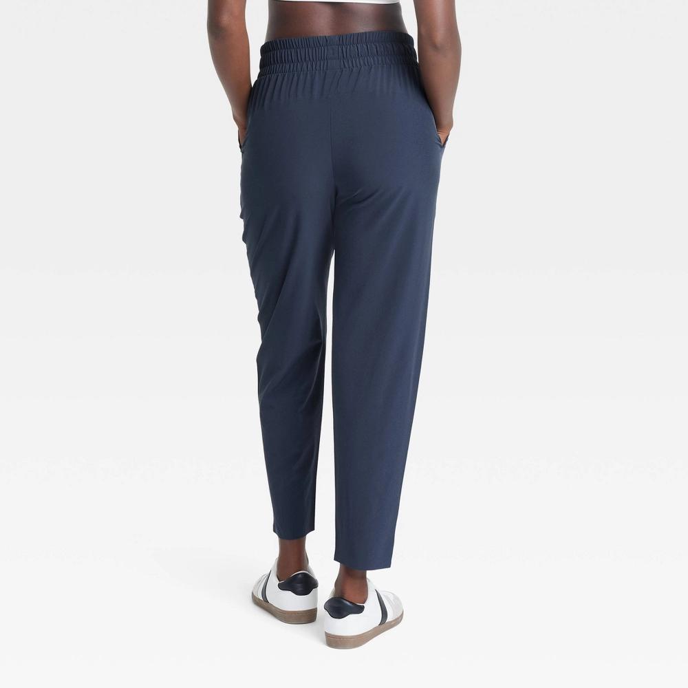 Womens Active Light High-Rise Taper Pants - All In Motion Navy Blue XL Product Image