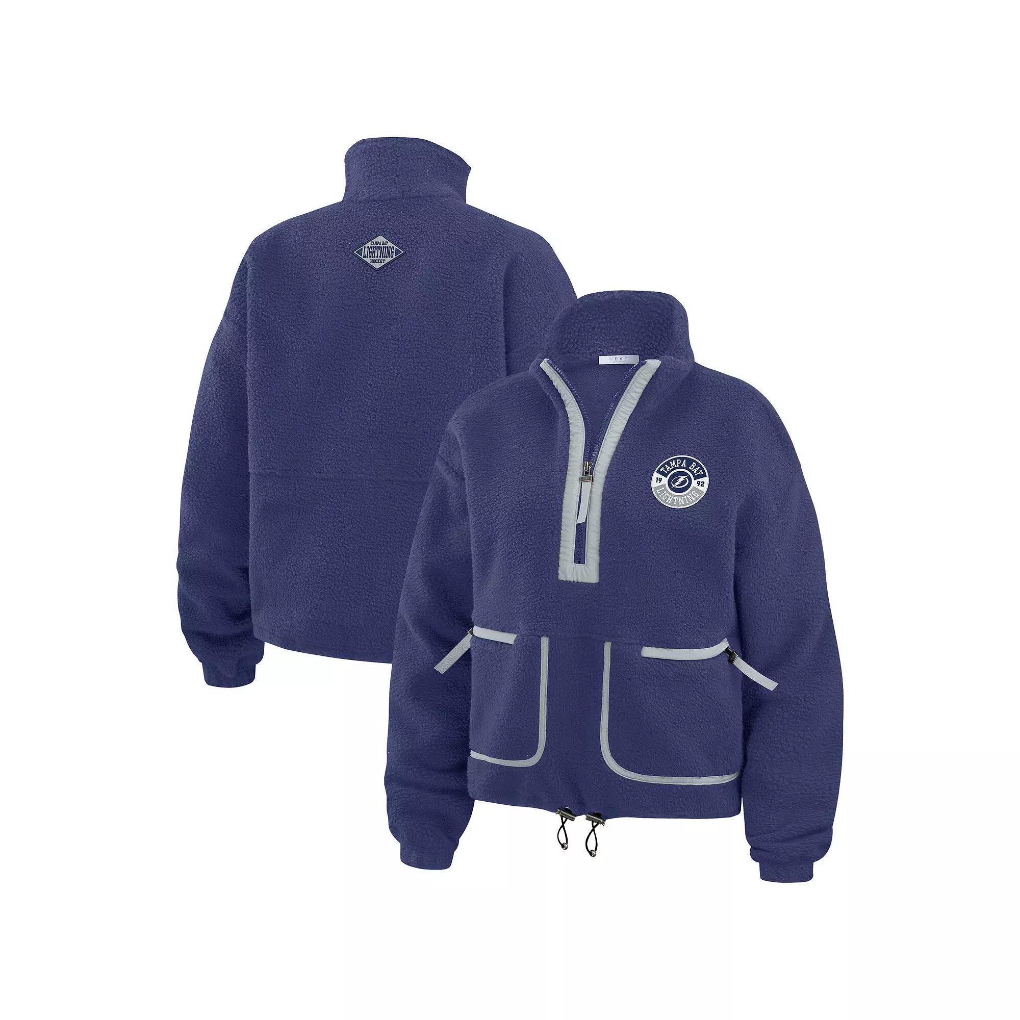 Womens WEAR by Erin Andrews St. Louis s Polar Fleece Half-Zip Jacket Product Image