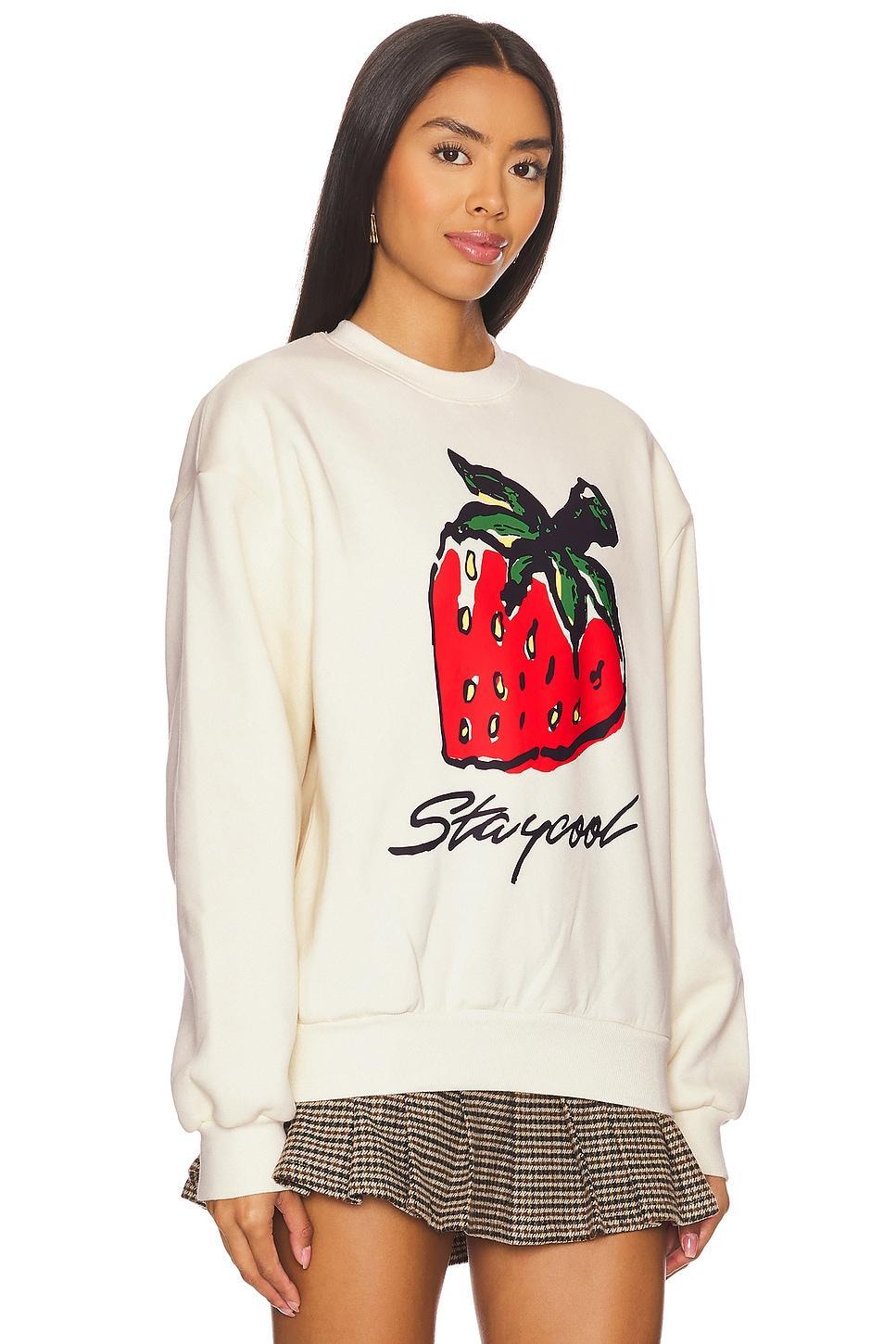 Scratch N Sniff Strawberry Sweatshirt Stay Cool Product Image