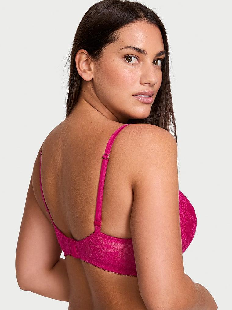 Rose Lace Push-Up Bra Product Image