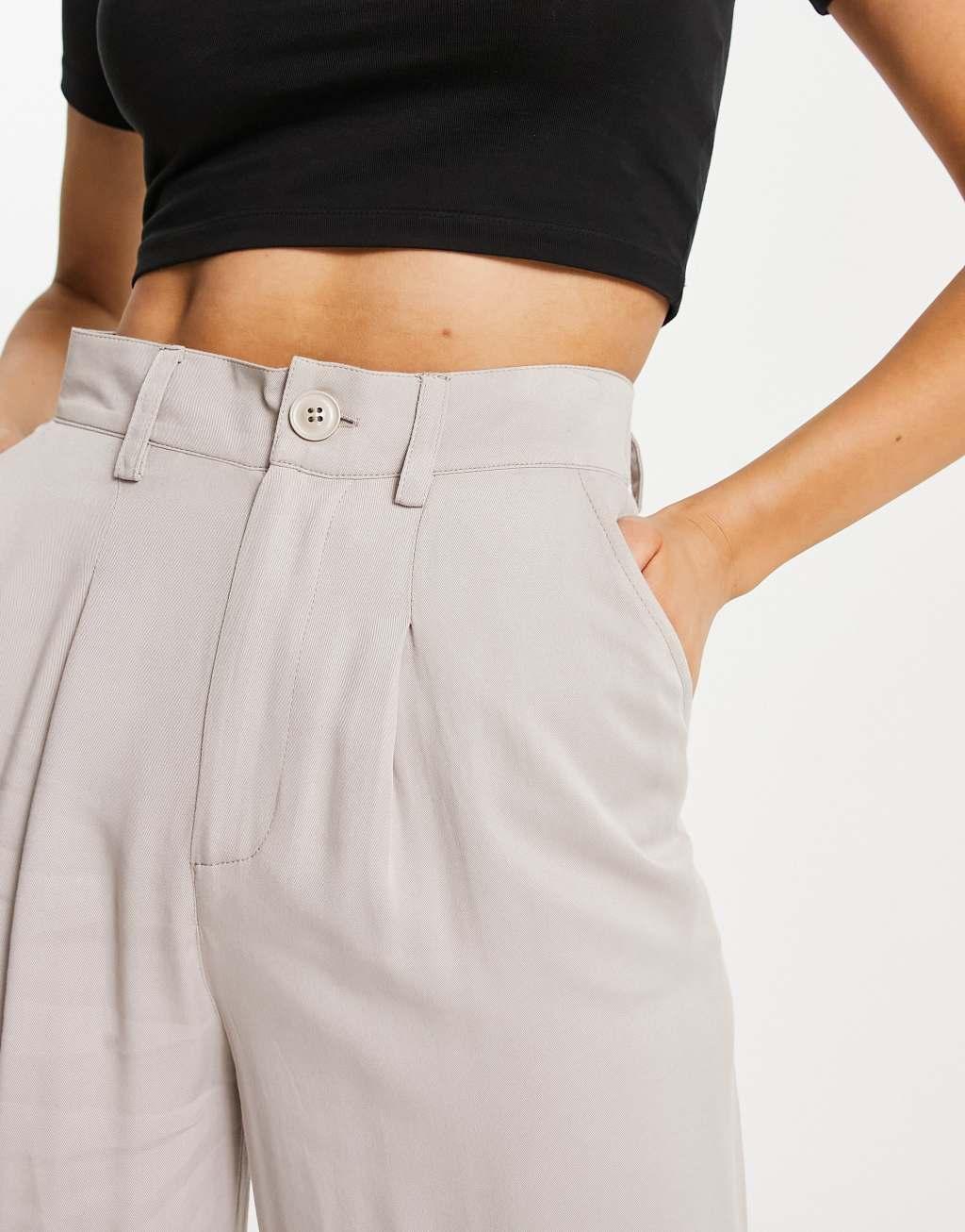 ASOS DESIGN wide leg dad pants Product Image