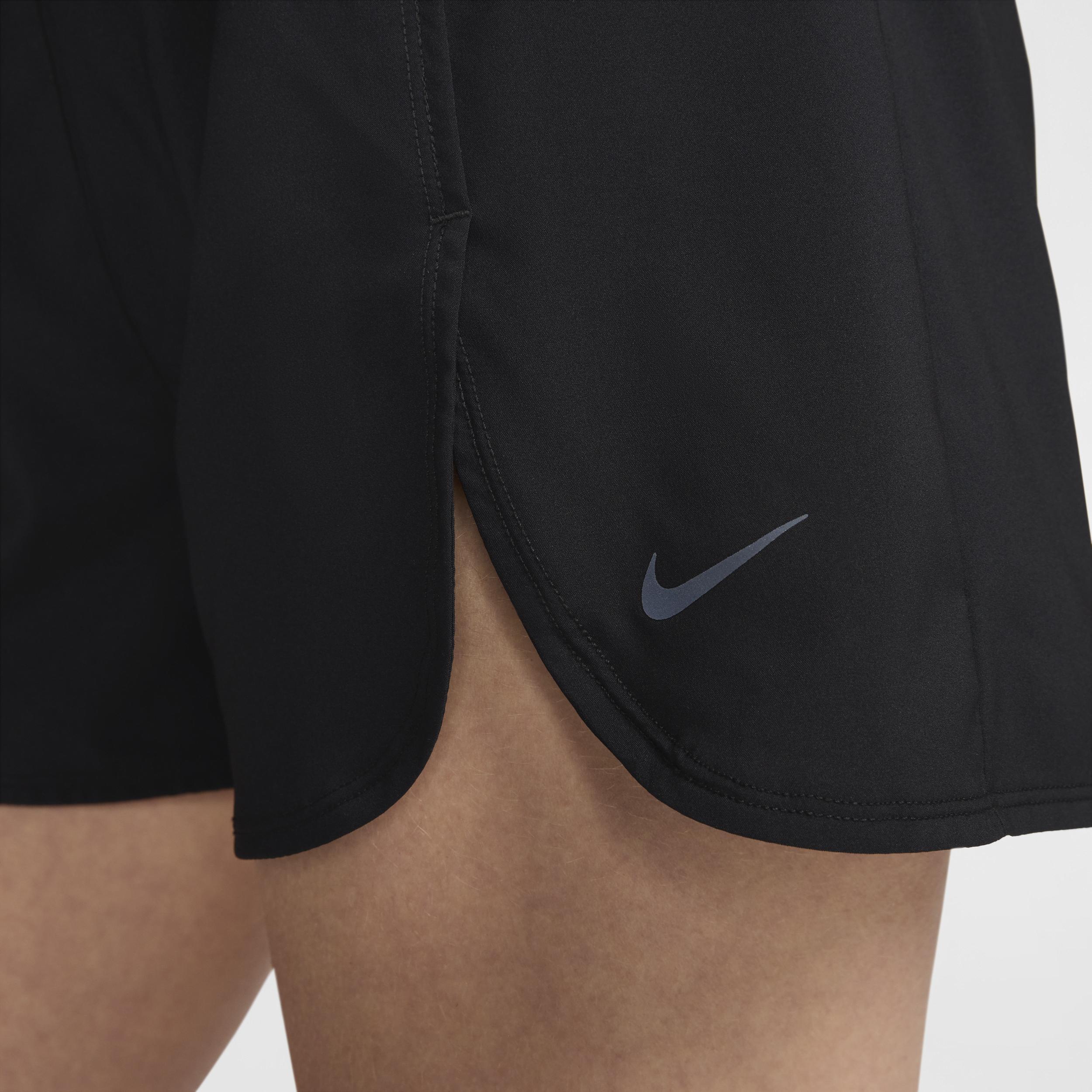 Nike One Women's Dri-FIT Ultra High-Waisted Brief-Lined Shorts Product Image