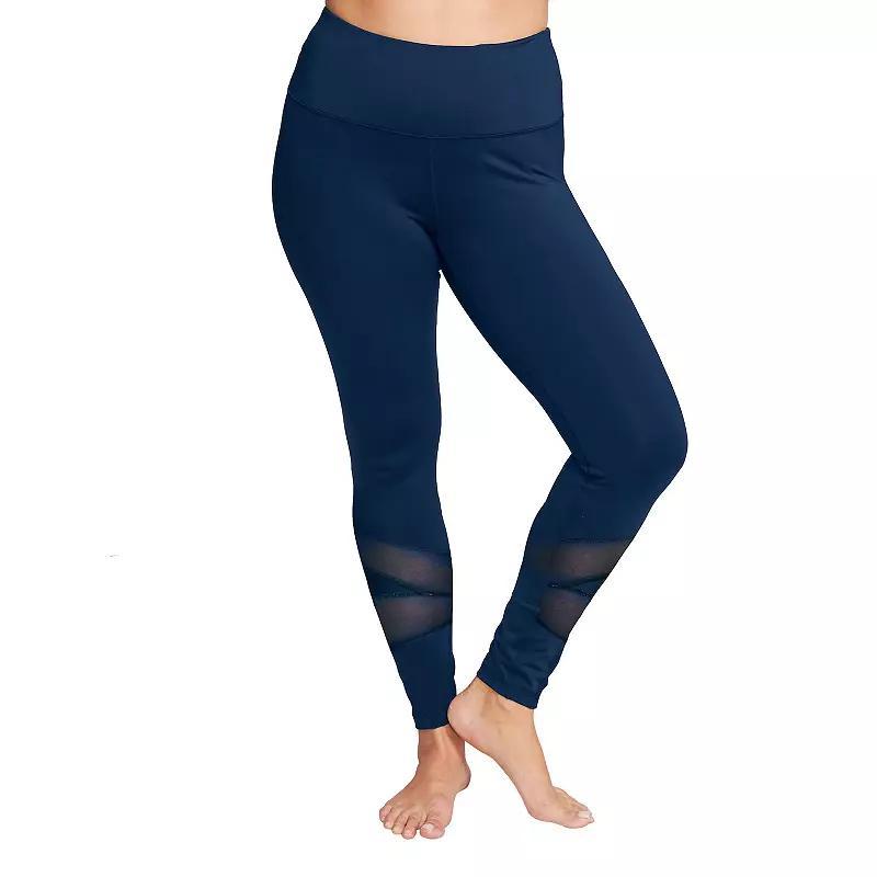 Plus Size Mazu Swim High-Waist Slimming Swim Leggings, Womens Product Image