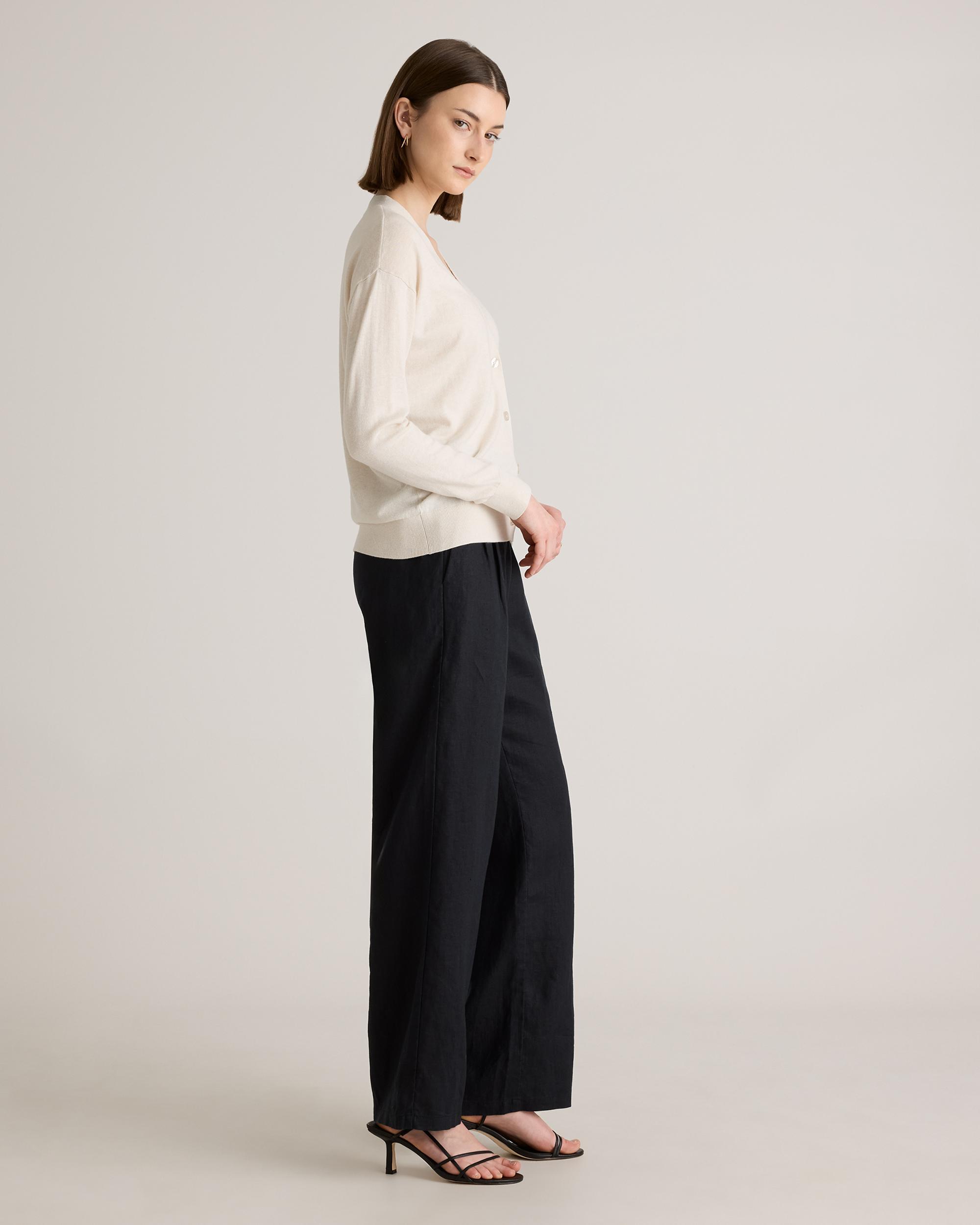 Quince | Women's Lightweight Cotton Cashmere Cardigan Sweater Size XL, Organic Cotton Product Image