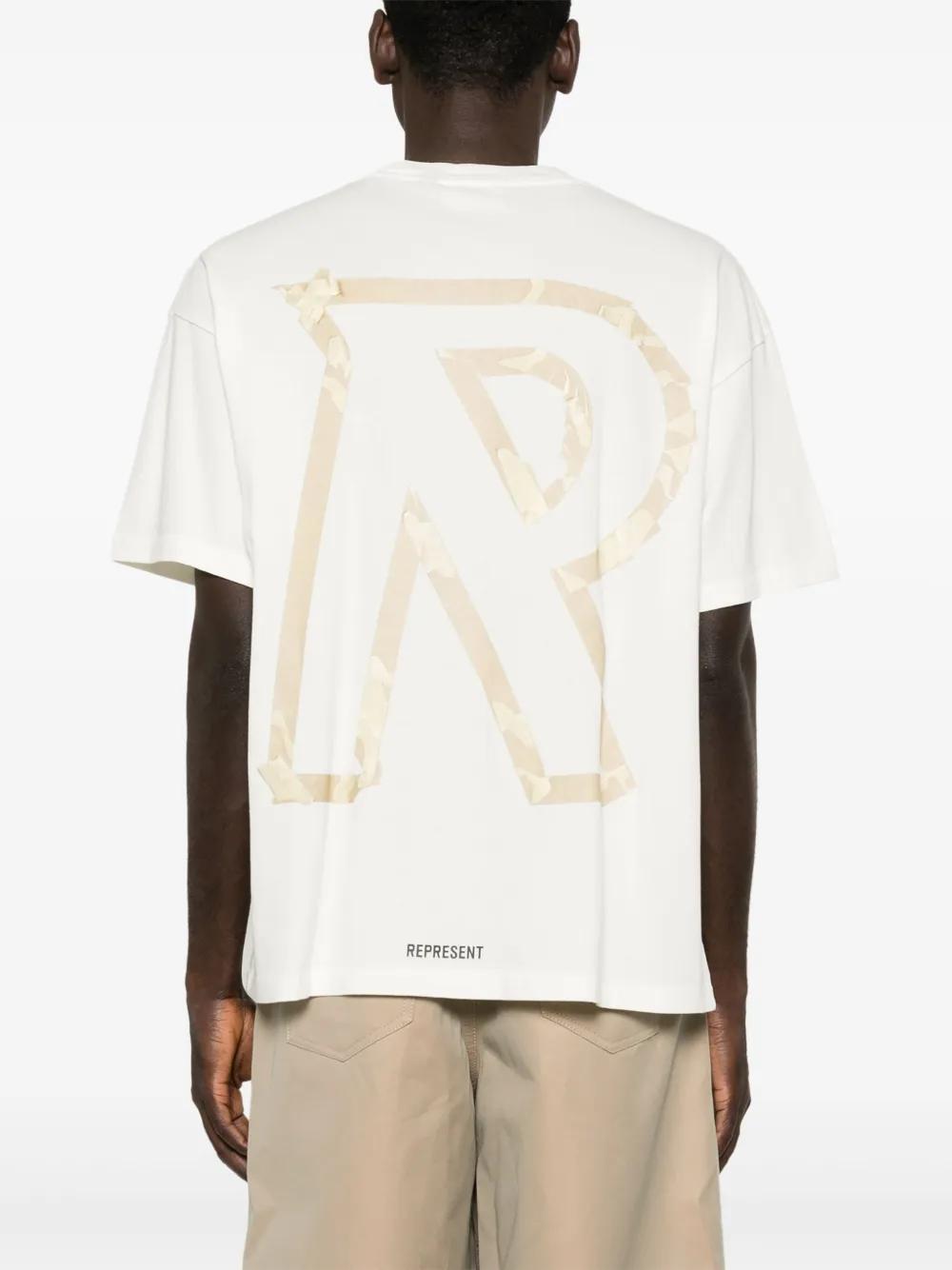 tape-detail T-shirt Product Image