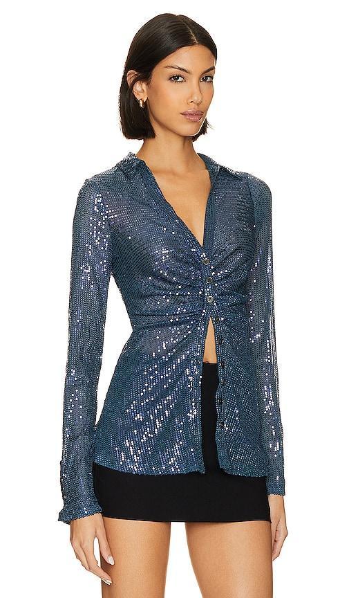 Sequin Shirtee Free People Product Image