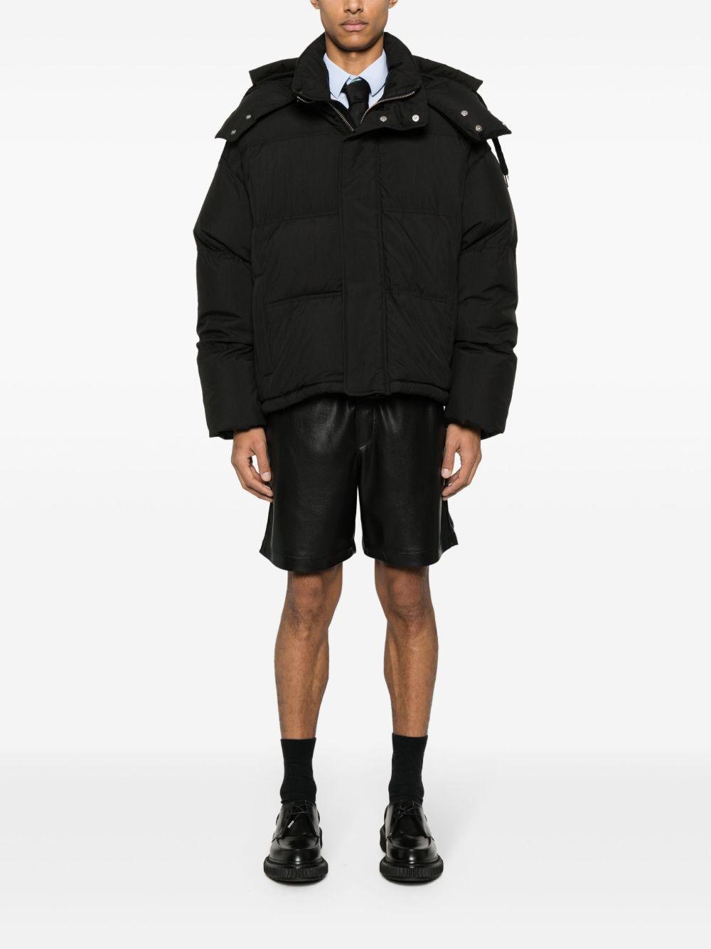 logo-appliqué puffer jacket Product Image