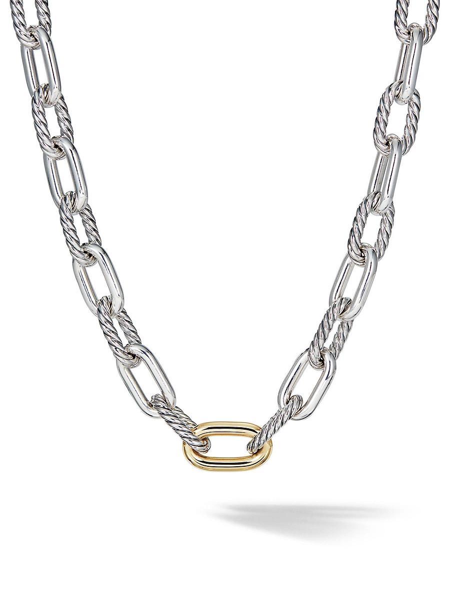 Womens DY Madison Chain Necklace in Sterling Silver Product Image