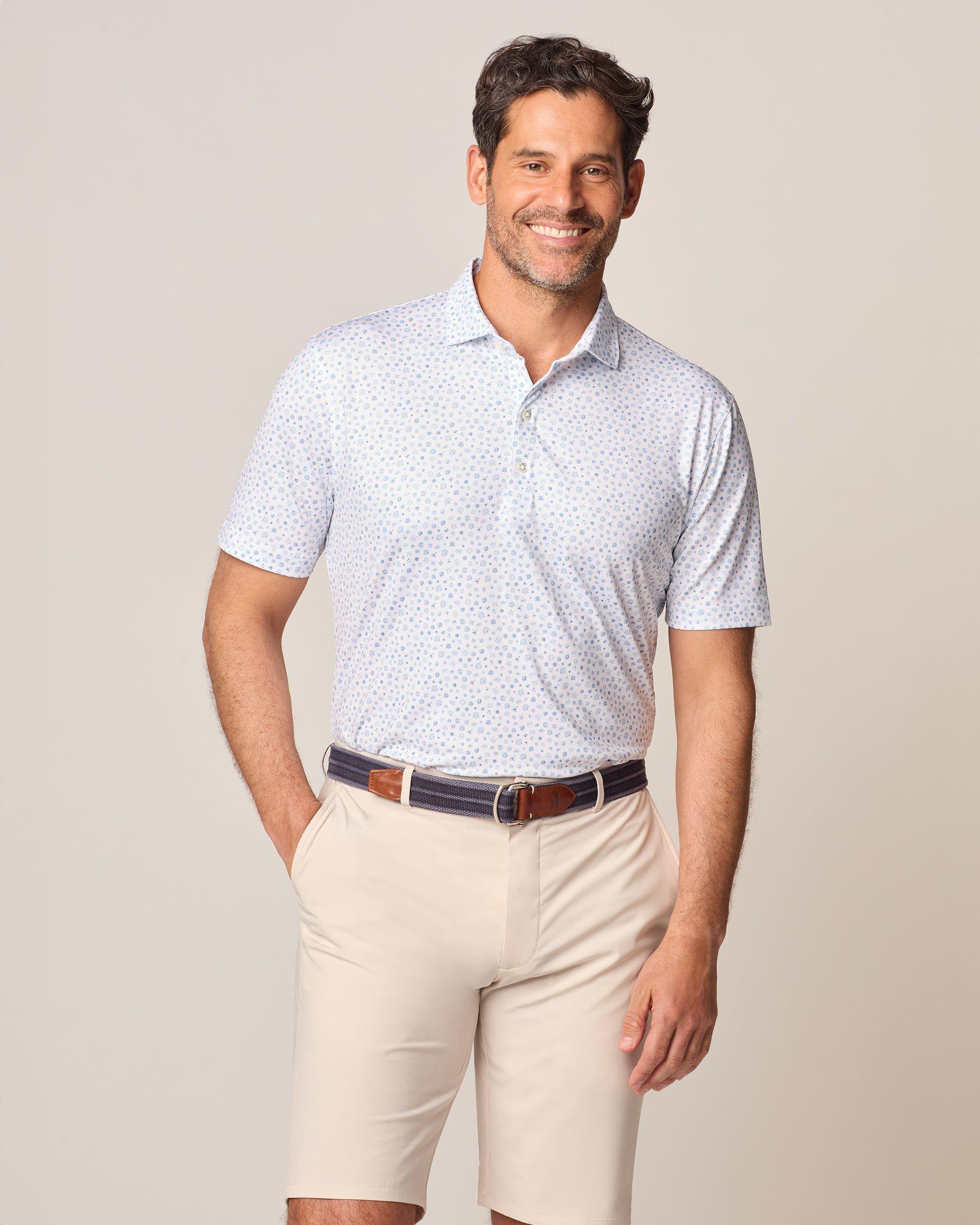 Performance Jersey Jr. Polo - Sparkler Print Boys Product Image
