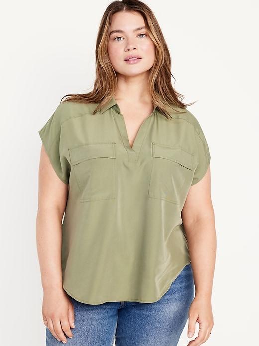 Dolman-Sleeve Utility Top Product Image