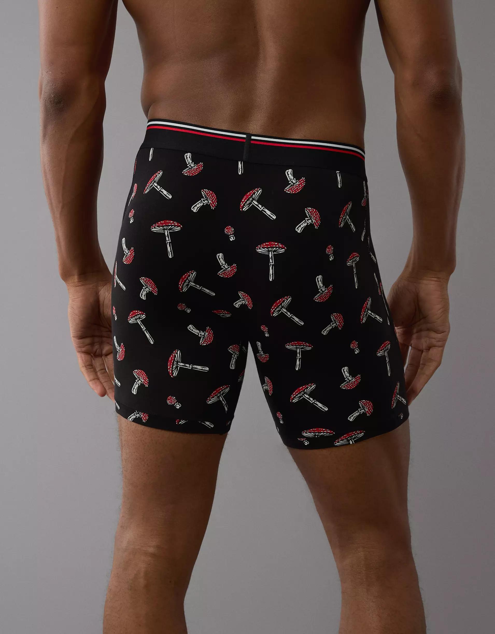 AEO Men's Snoopy Tent 6" Ultra Soft Boxer Brief Product Image