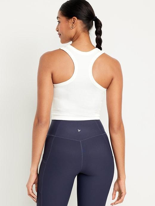 Fluid Seamless Fitted Crop Tank Top Product Image