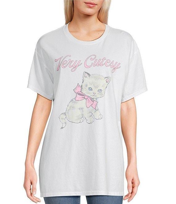 Junk Food Very Cutesy Short Sleeve Oversized T-Shirt Product Image