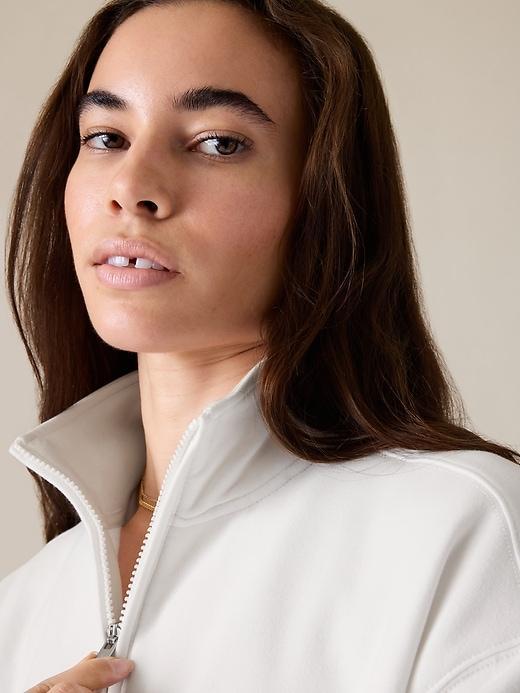 Power of She Forever Fleece 1/4 Zip Sweatshirt Product Image